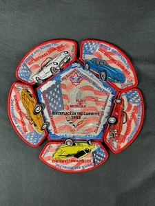BSA 2017 Nat Jamboree Water/Woods Flint MI Birthplace of Corvette Set - Picture 1 of 14