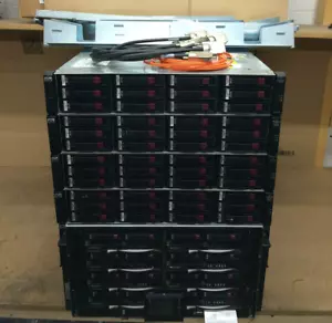 HP C3000 G2 8x BL460c G7 96-Core 512GB RAM HP MSA2012fc 14.4TB SAN Storage - Picture 1 of 8