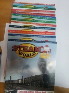 Steam World Magazine 1997 Complete year 12 issues - Picture 1 of 24