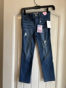 YMI Youth Girls Size 6X Blue Skinny Jeans Stretch NWT - Picture 1 of 4