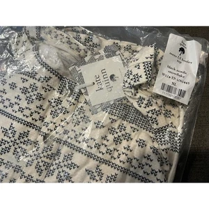 NUEVO CON ETIQUETAS Camisa Top Kate Quinn Copo de Nieve Nórdico Manga Larga Para Hombre Henley XXL - Imagen 1 de 2