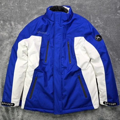 Spyder Men's Jacket Size Medium Hydro Thermo Pro Web Waterproof Insulated 3 In 1 - Image 1 of 4