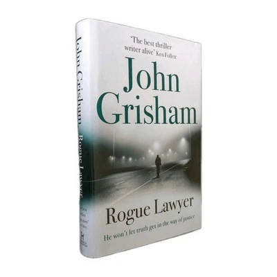 John Grisham - ROGUE LAWYER - Hodder 1st 2015 + author signed card - Image 1 of 4