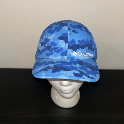 Columbia Azul Camuflaje Juvenil Unisex Sombrero Gorra con Correa Exterior Ajustable Senderismo Foto 1 de 4