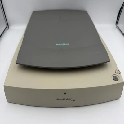 Microtek ScanMaker X6 Flatbed Scanner MRS-1200X6S – Power Tested - Image 1 of 4
