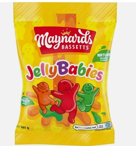 Maynards Bassetts Jelly Babies Sweets Sharing Bag 350g - Picture 1 of 2