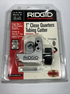 RIDGID 1/4" - 1 1/8" CLOSE QUARTERS TUBING CUTTER - NEW # 101 ( 40617) - Picture 1 of 2