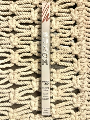 BUXOM Power Line Plumping Lip Liner Crayon .011 oz HI-DEF HONEY Neutral Nude NIB - Image 1 of 4