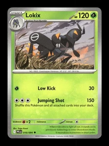 Lokix Uncommon ME02: Phantasmal Flames 010/094 casi nuevo Pokémon casi nuevo - Imagen 1 de 2