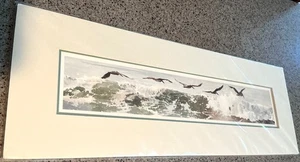 Art print by California Artist Roger Folk Signed “Sea Search” Free Shipping! - Picture 1 of 6
