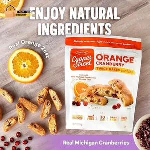 Orange Cranberry zweimal gebackene Kekse, 5 Oz 6er Pack - Bild 1 von 12