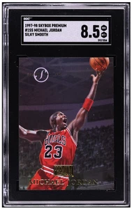 1997 Skybox Premium Silky Smooth Michael Jordan #1SS SGC 8.5 NM-MT+ - Bild 1 von 2