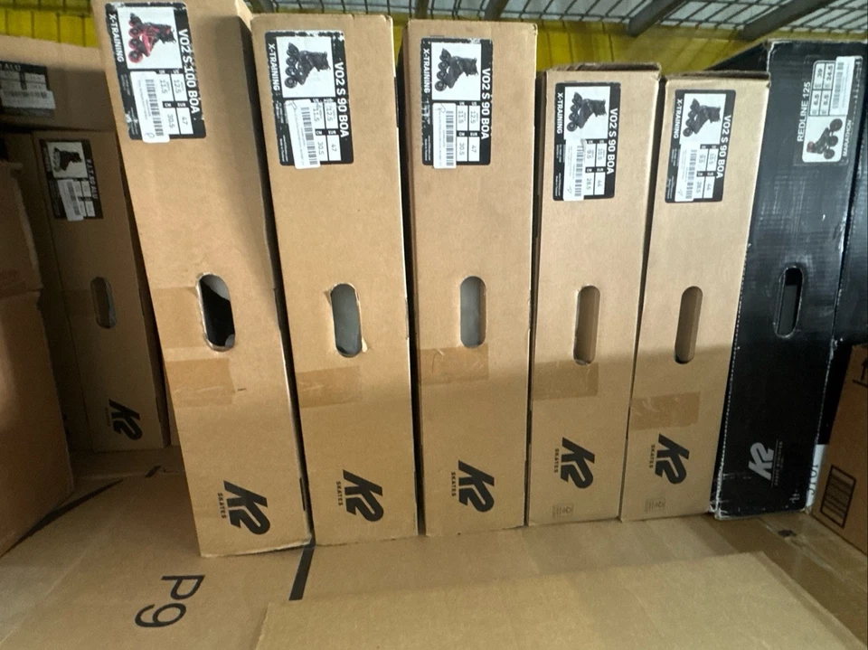 Amazon  mystery LOT of 4x - K2 Inline Skates; Mixed Sizes and models; New in Box - Image 1 of 4