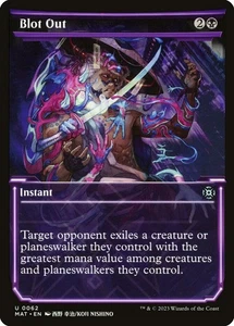 Blot Out (062) Showcase March of the Machine: The Aftermath MAT MTG Magic - Picture 1 of 1