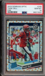 2023 Donruss Optic #245 Tank Dell Fire PSA 10 - Picture 1 of 1