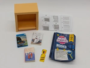 Mini Brands Book Zuru Series 2 Lot HARDY BOYS  SENSE/SENSIBILITY PRIDE/PREJUDICE - Picture 1 of 6