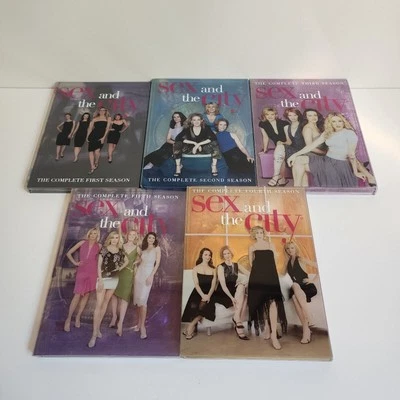 Sex And The City DVD Seasons 1-5 Carrie Samantha Miranda Charlotte - Image 1 of 4
