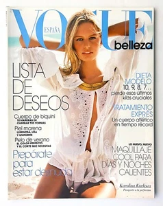VOGUE ESPAÑA BELLEZA Magazine No.21 2005 - KAROLINA KURKOVA - Picture 1 of 5