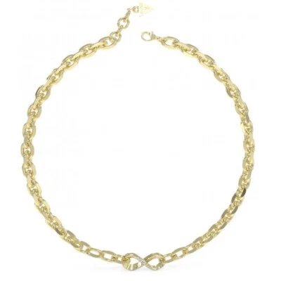 Collar para damas Guess UBN03274YG - Tono dorado de ensueño infinito precio de venta sugerido por el fabricante £80.00 Foto 1 de 4
