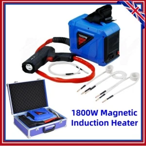 1800W Magnetic Induction Heater Ductor Auto Flameless Heat Induction Heater Sets - Picture 1 of 19