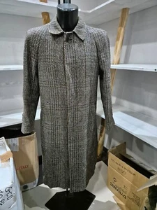 Corneliani Abrigo De Pura Lana Virgen Usado Hombre Talla 46 Gris XYR404L - Imagen 1 de 12