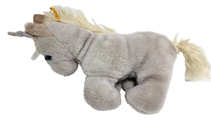 Vintage Unicorn Plush Toy Purple Lavender Stuffed Animal So Cute Soft Horse Pony - Picture 1 of 11