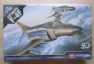 1/144 Luftwaffe F-4F Fighter Airplane Plastic Scale Academy Model Kit 12611 - Picture 1 of 1