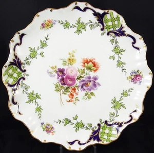 c1899 Doulton Burslem piatto da dessert in fine porcellana molto carino C4685 #2 - Foto 1 di 4