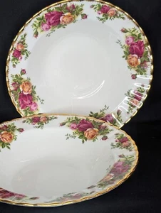 Cuencos de sopa profundos vintage Royal Albert Old Country Roses - par, 7 7/8" - Imagen 1 de 6