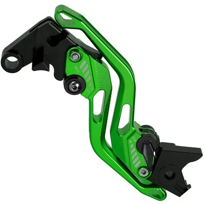 For Kawasaki GTR1400/CONCOURS 14	2007-2017 5D Short Clutch Brake Levers Green 16 - Image 1 of 4
