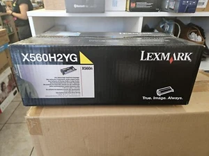 Lexmark X560H2YG Toner Original Yellow For Lexmark X560dn/X560n (10.000 Pg) - Picture 1 of 3