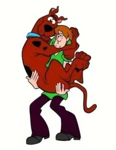 🔥Large Scooby Shaggy 6” Vinyl STICKER Decal Cartoon Truck Laptop Window Car SUV - Picture 1 of 9