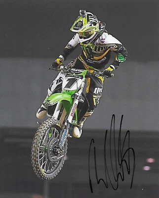 Ryan Villopoto, Supercross, Motocross, Firmado Autografiado, Foto 8x10.........., Foto 1 de 2