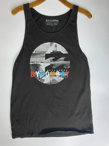 Chaleco Billabong Camiseta sin mangas Talla Pequeña Para Hombre Negro Byron Bay Australia Playa Verano - Imagen 1 de 7