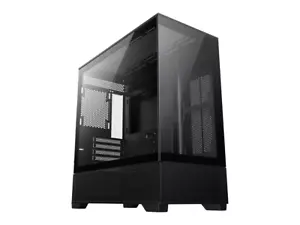 GAMEMAX VISTA MB Black USB3.0 Micro-ATX Tower Tempered Glass Computer Case. Fan - Picture 1 of 12