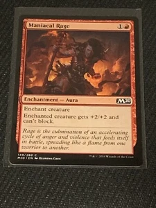Magic the Gathering M20 Maniacal Rage - Picture 1 of 2
