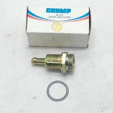 3x Champ G476 For Ford Replaces OEM D30Z-9155-A Metal Gasoline Fuel Filters NOS