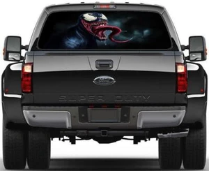 Venom Spider Man Villano Ventana Trasera Calcomanía Gráfica Adhesivo Coche Camión SUV Furgoneta 683 - Imagen 1 de 1