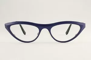 Raro Auténtico Theo Montana 752 51 mm Azul Ojo de Gato Monturas Bélgica - Imagen 1 de 5