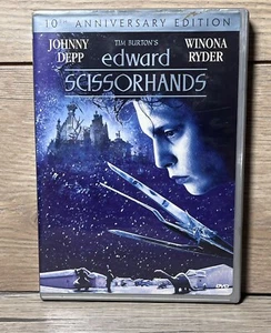 DVD 1990 EDWARD SCISSORHANDS Tim Burton 2000 - Johnny Depp/Winona Ryder - Picture 1 of 7
