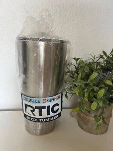 NEU Rtic 30 Unzen doppelwandiger isolierter Becher Edelstahl heiße kalte Tasse kein Schweiß - Bild 1 von 9