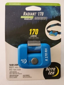 Nite Ize Radiant 170 Rechargeable Headlamp Blue R170RH NEW  - Picture 1 of 2