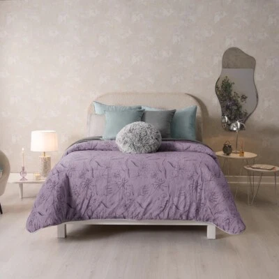 MANTA FLORES SUIZA CON SHERPA MUY SUAVE GRUESA Y CÁLIDA TALLA KING Foto 1 de 4