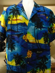 Royal Creations Hawaii Men's Hawaiian Shirt Aloha Beach Button-Front XXL - Picture 1 of 5