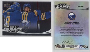 2022-23 Upper Deck Allure Game Stills Dylan Cozens #GS-18