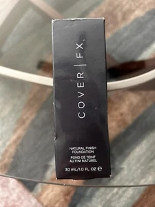 Cover FX Natural Finish Foundation P125 1 OZ Sealed NEW w/Box - Picture 1 of 3