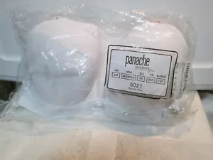 Panache Underwired White Sports Bra SIZE 34DDDD/G NEW - Picture 1 of 6