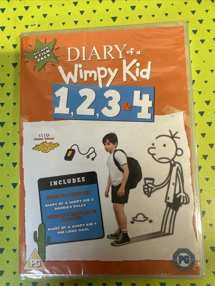 Diary Of A Wimpy Kid Collection 1-4 NEW SEALED  DVD - Image 1 of 2