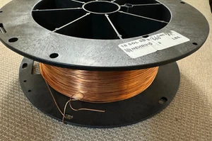 Nehring 18-AWG 500-Feet Solid Bare Copper Wire Spool Reel (.0403) Jewelry Crafts - Picture 1 of 4