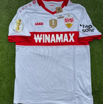 VFB Stuttgart Trikot Gr. XL 3XL Pokalfinale 2025 Jako Finaltrikot Heim weiß NEU